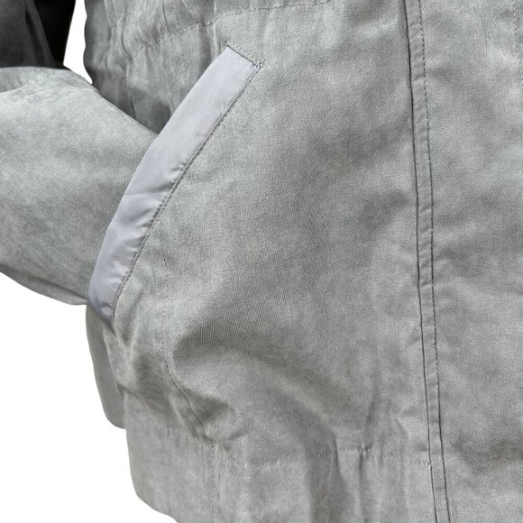 MO-KA by Santa Fe Apparel Lillian Gray Lightweight Full Zip Jacket Size L - Picture 8 of 12